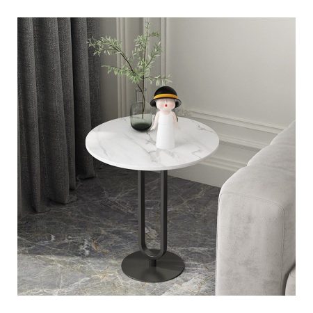 Bàn Trà Đá Marble Khung Kim Loại Tối Giản Đa Năng