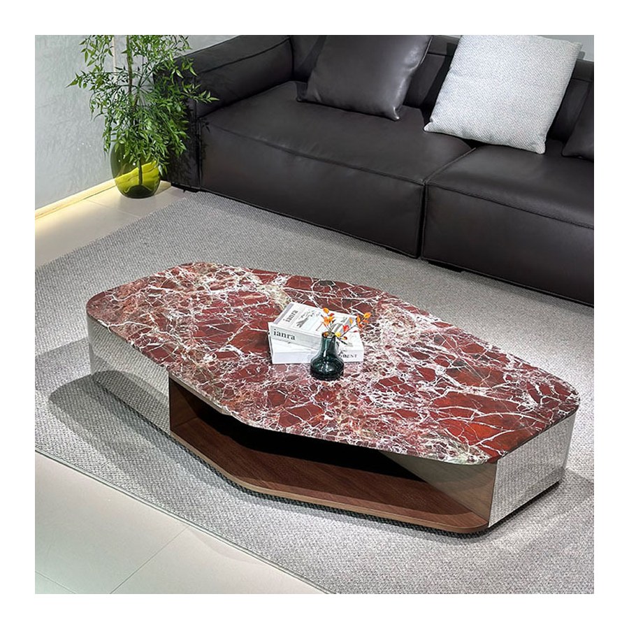 Bàn Trà Đá Marble Tối Giản Có Ngăn Kéo Hiện Đại Bàn Trà Đá Marble Tối Giản Có Ngăn Kéo Hiện Đại