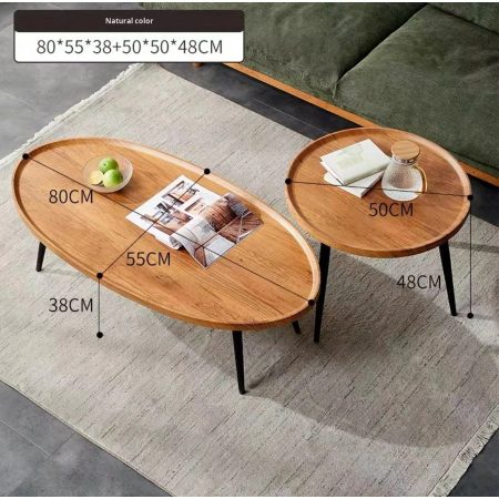 Bàn Trà Đa Năng Gỗ Công Nghiệp Phong Cách Bắc Âu