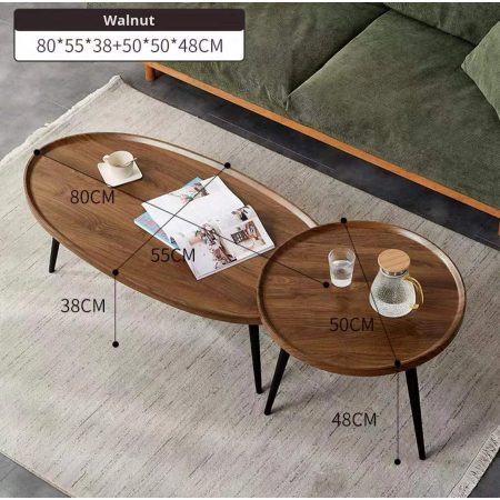 Bàn Trà Đa Năng Gỗ Công Nghiệp Phong Cách Bắc Âu
