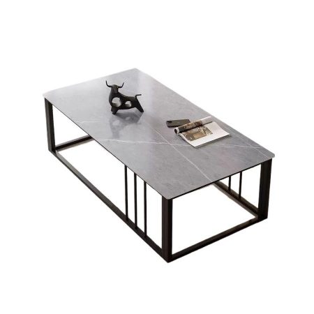 Bàn Trà Đá Slate Khung Kim Loại Hiện Đại Tối Giản Bàn Trà Đá Slate Khung Kim Loại Hiện Đại Tối Giản