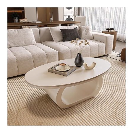 Bàn Trà Đá Tự Nhiên Hiện Đại Cho Phòng Khách