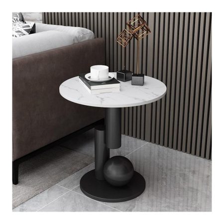Bàn Trà Đá Tự Nhiên Kiểu Dáng Tối Giản Hiện Đại
