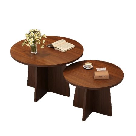 Bàn Trà Gỗ Công Nghiệp Đa Năng Phong Cách Wabi-sabi