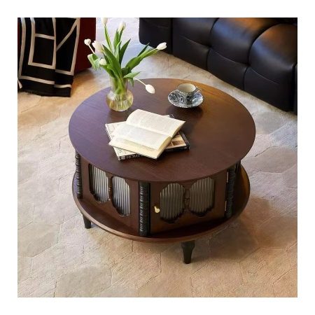 Bàn Trà Gỗ Óc Chó Thiết Kế Độc Đáo Màu Sắc Retro Bàn Trà Gỗ Óc Chó Thiết Kế Độc Đáo Màu Sắc Retro