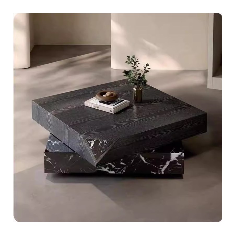 Bàn Trà Gỗ Tối Giản Có Ngăn Kéo Xoay Hiện Đại Bàn Trà Gỗ Tối Giản Có Ngăn Kéo Xoay Hiện Đại