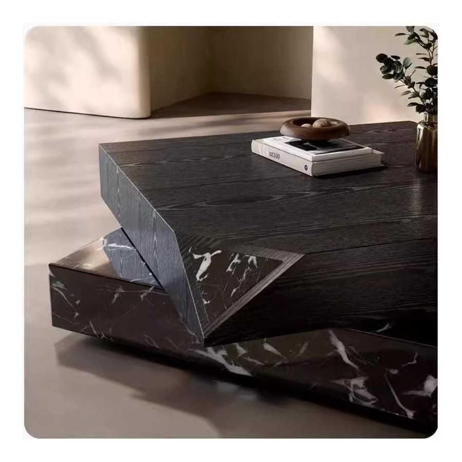 Bàn Trà Gỗ Tối Giản Có Ngăn Kéo Xoay Hiện Đại Bàn Trà Gỗ Tối Giản Có Ngăn Kéo Xoay Hiện Đại