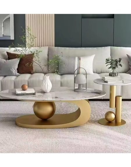Bàn Trà Kim Loại Hiện Đại Chất Lượng Cao
