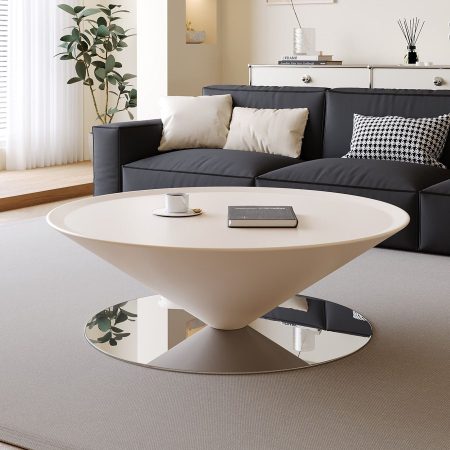 Bàn Trà Kim Loại Hiện Đại Đơn Giản Cho Phòng Khách