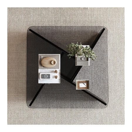 Bàn Trà Kính Gỗ Hiện Đại Đơn Giản Cho Phòng Khách