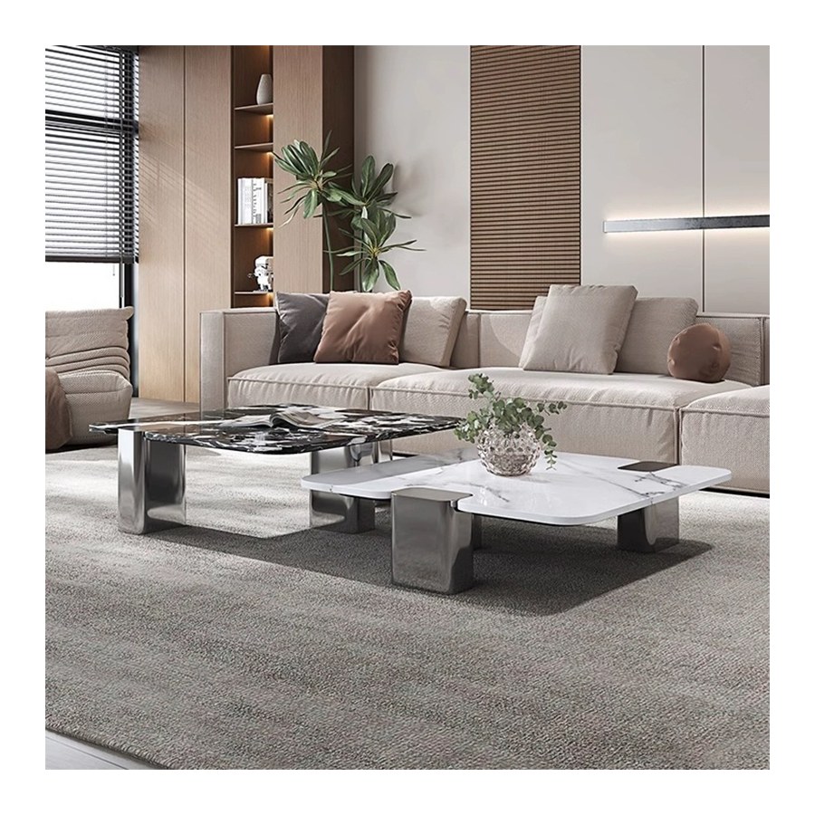 Bàn Trà Mở Rộng Hiện Đại Khung Thép Chắc Chắn Bàn Trà Mở Rộng Hiện Đại Khung Thép Chắc Chắn