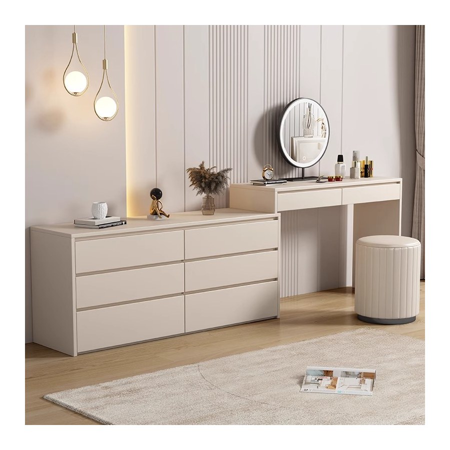 Bàn Trang Điểm Cao Cấp Gỗ Công Nghiệp Có Gương Đèn LED Bàn Trang Điểm Cao Cấp Gỗ Công Nghiệp Có Gương Đèn LED