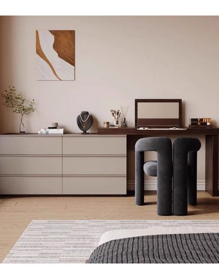 Bàn Trang Điểm Gỗ Cao Cấp Thiết Kế Đặc Biệt Có Đèn LED