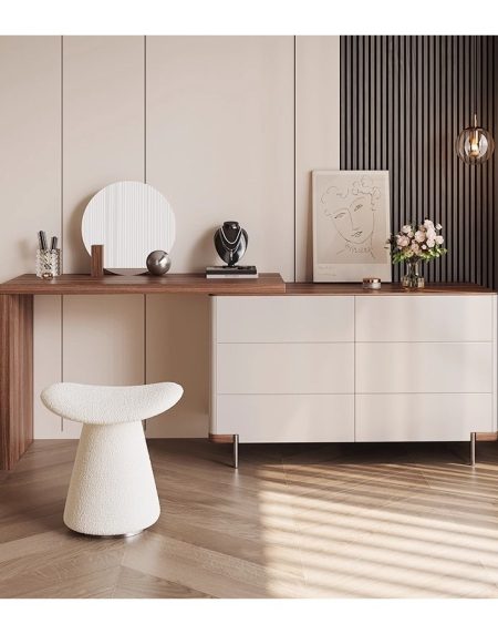 Bàn Trang Điểm Gỗ Hiện Đại Thiết Kế Đơn Giản