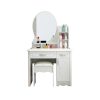 Bàn Trang Điểm Gỗ MDF 5 Ngăn Hiện Đại Có Đèn Bàn Trang Điểm Gỗ MDF 5 Ngăn Hiện Đại Có Đèn