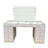 Bàn Trang Điểm Gỗ Tự Nhiên Hiện Đại Có Gương Đèn Cho Phòng Ngủ Bàn Trang Điểm Gỗ Tự Nhiên Hiện Đại Có Gương Đèn Cho Phòng Ngủ