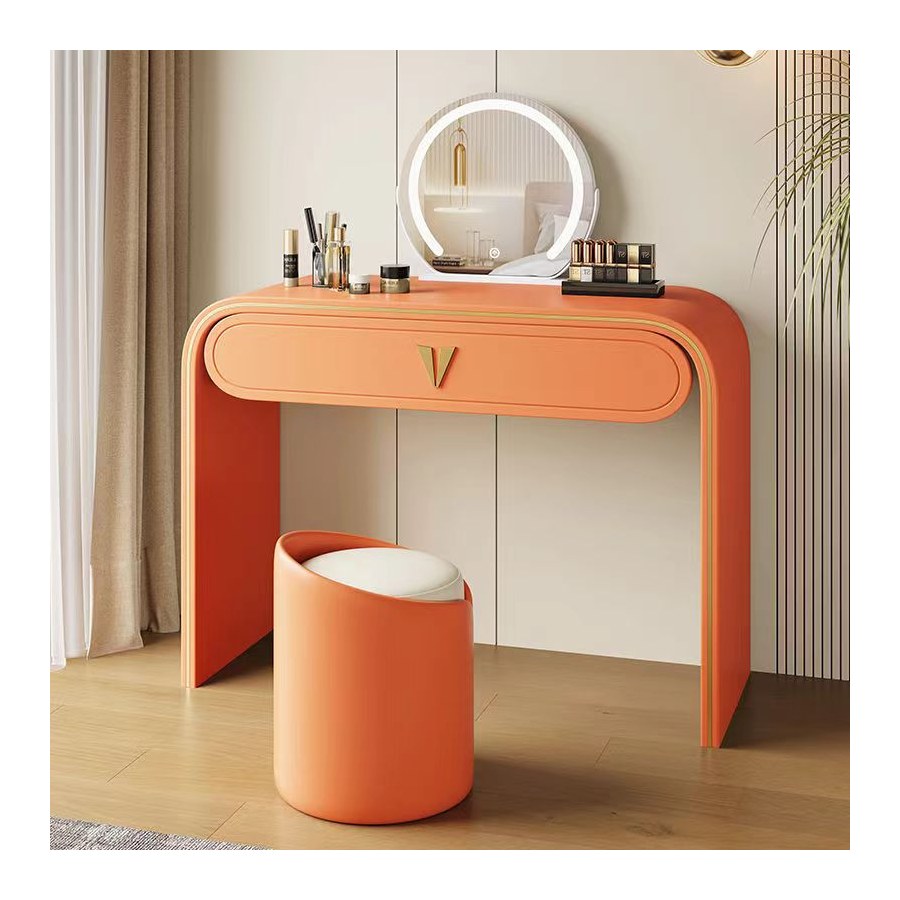 Bàn Trang Điểm Gỗ Tự Nhiên Hiện Đại Có Gương Đèn Điều Chỉnh Bàn Trang Điểm Gỗ Tự Nhiên Hiện Đại Có Gương Đèn Điều Chỉnh