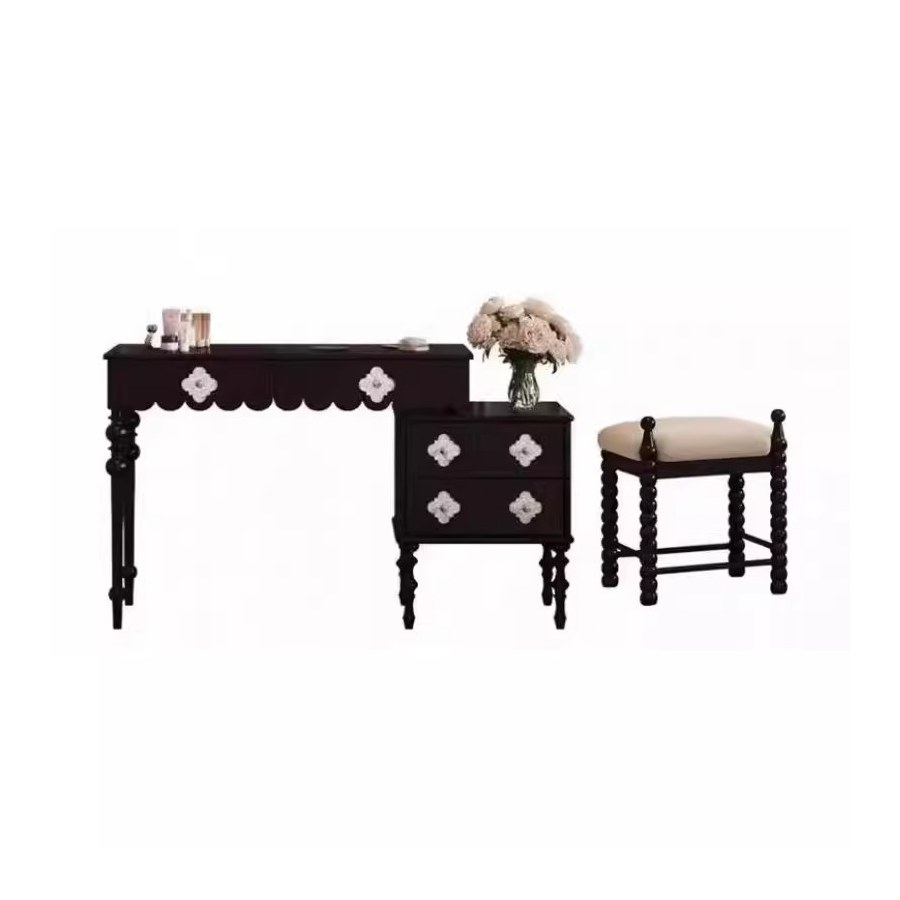 Bàn Trang Điểm Gỗ Tự Nhiên Hiện Đại Có Gương Đứng Bàn Trang Điểm Gỗ Tự Nhiên Hiện Đại Có Gương Đứng