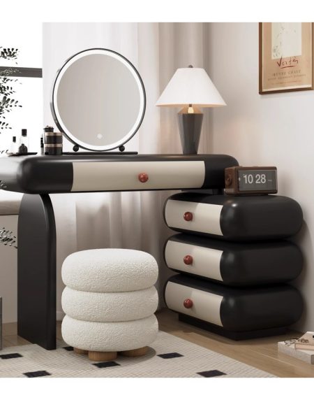 Bàn Trang Điểm Gỗ Tự Nhiên Hiện Đại Sang Trọng