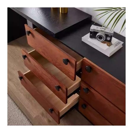 Bàn Trang Điểm Gỗ Tự Nhiên Kiểu Cổ Điển Để Phòng Ngủ