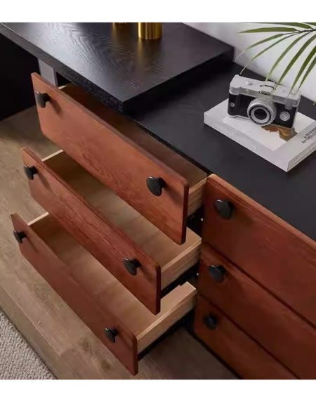 Bàn Trang Điểm Gỗ Tự Nhiên Kiểu Cổ Điển Để Phòng Ngủ