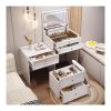 Bàn Trang Điểm Gương Sang Trọng Hiện Đại Có Ghế Bàn Trang Điểm Gương Sang Trọng Hiện Đại Có Ghế