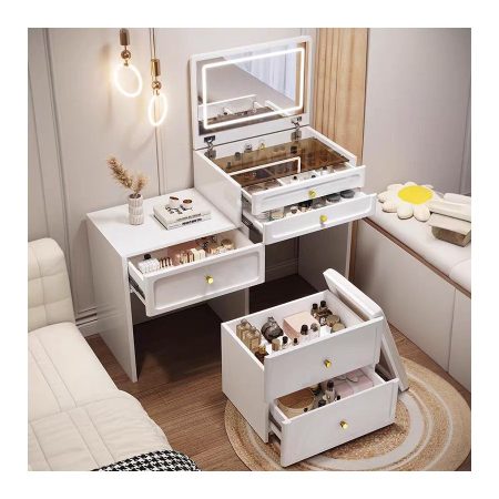 Bàn Trang Điểm Gương Sang Trọng Hiện Đại Có Ghế