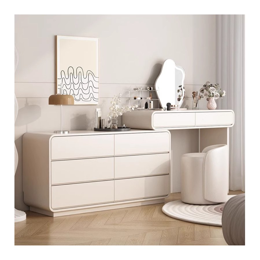 Bàn Trang Điểm Hiện Đại Gỗ Công Nghiệp Có Gương Đèn LED Bàn Trang Điểm Hiện Đại Gỗ Công Nghiệp Có Gương Đèn LED