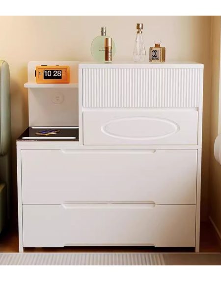 Bàn Trang Điểm Hiện Đại Gỗ MDF 8 Ngăn Có Đèn LED Bàn Trang Điểm Hiện Đại Gỗ MDF 8 Ngăn Có Đèn LED