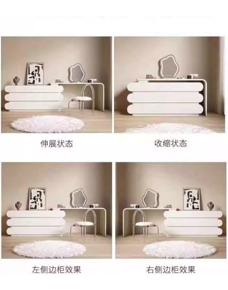 Bàn Trang Điểm Hiện Đại Gỗ Tự Nhiên Có Gương Đèn LED Bàn Trang Điểm Hiện Đại Gỗ Tự Nhiên Có Gương Đèn LED