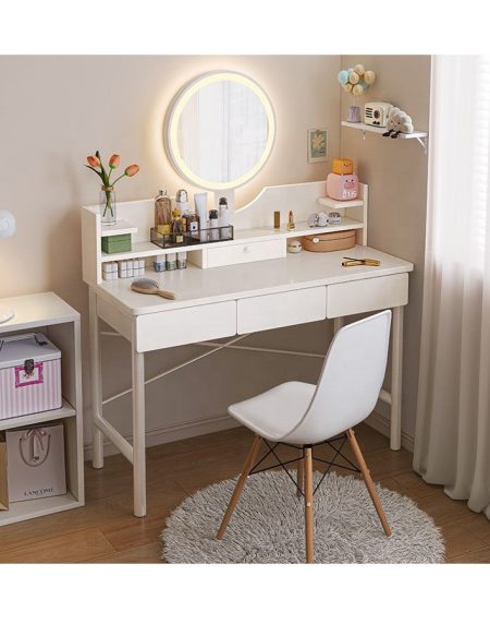 Bàn Trang Điểm Hiện Đại Gỗ Tự Nhiên Để Phòng Nhỏ Bàn Trang Điểm Hiện Đại Gỗ Tự Nhiên Để Phòng Nhỏ
