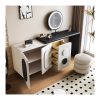 Bàn Trang Điểm MDF Kiểu Bắc Âu Có Gương Đứng Bàn Trang Điểm MDF Kiểu Bắc Âu Có Gương Đứng