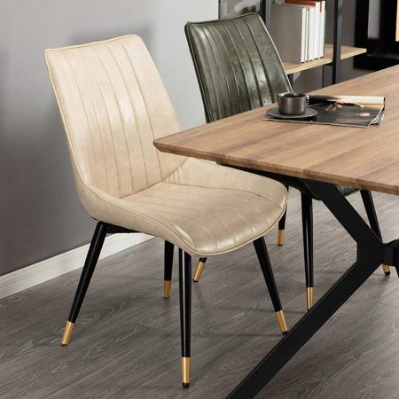 Bộ Bàn Ăn Da Hiện Đại 4-6 Ghế Cho Gia Đình