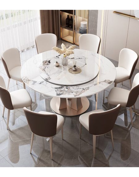 Bộ Bàn Ăn Đá Marble Hiện Đại 4 6 8 Ghế Bộ Bàn Ăn Đá Marble Hiện Đại 4 6 8 Ghế