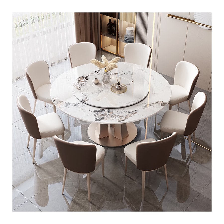 Bộ Bàn Ăn Đá Marble Hiện Đại 4 6 8 Ghế Bộ Bàn Ăn Đá Marble Hiện Đại 4 6 8 Ghế
