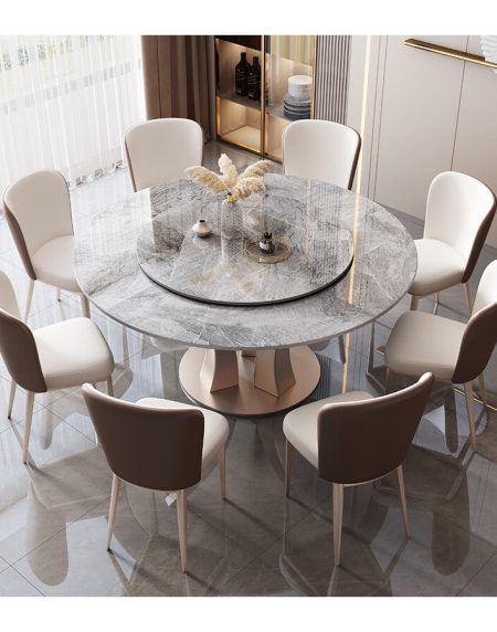 Bộ Bàn Ăn Đá Marble Hiện Đại 4 6 8 Ghế Bộ Bàn Ăn Đá Marble Hiện Đại 4 6 8 Ghế