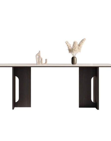 Bộ Bàn Ăn Đá Marble Hiện Đại Cho Chung Cư Nhỏ