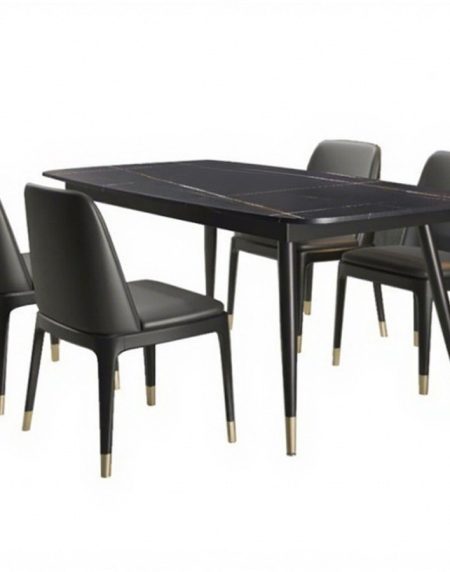 Bộ Bàn Ăn Đá Marble Hiện Đại Gấp Gọn Chịu Nước Bộ Bàn Ăn Đá Marble Hiện Đại Gấp Gọn Chịu Nước