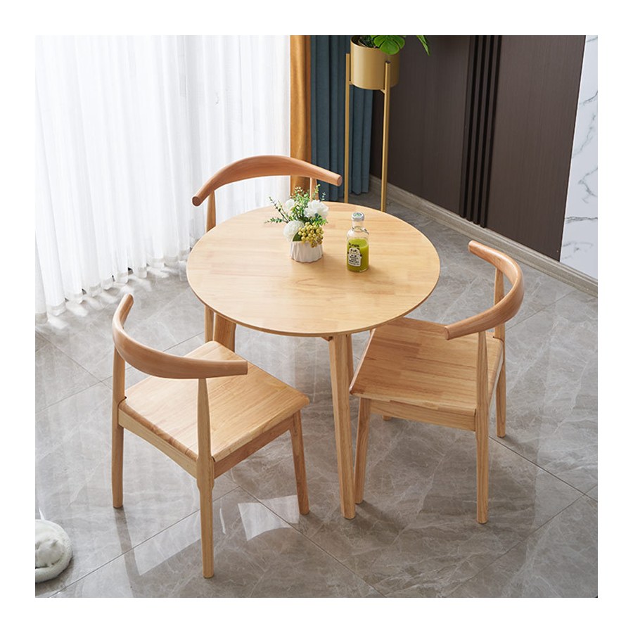 Bộ Bàn Ăn Gỗ Công Nghiệp Hiện Đại Dành Cho Không Gian Nhỏ Bộ Bàn Ăn Gỗ Công Nghiệp Hiện Đại Dành Cho Không Gian Nhỏ