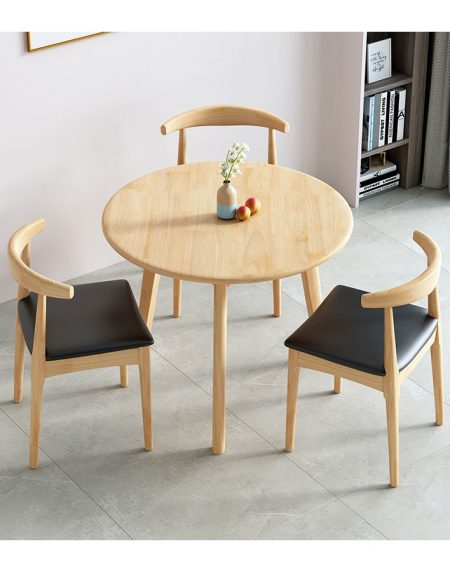 Bộ Bàn Ăn Gỗ Công Nghiệp Hiện Đại Dành Cho Không Gian Nhỏ Bộ Bàn Ăn Gỗ Công Nghiệp Hiện Đại Dành Cho Không Gian Nhỏ