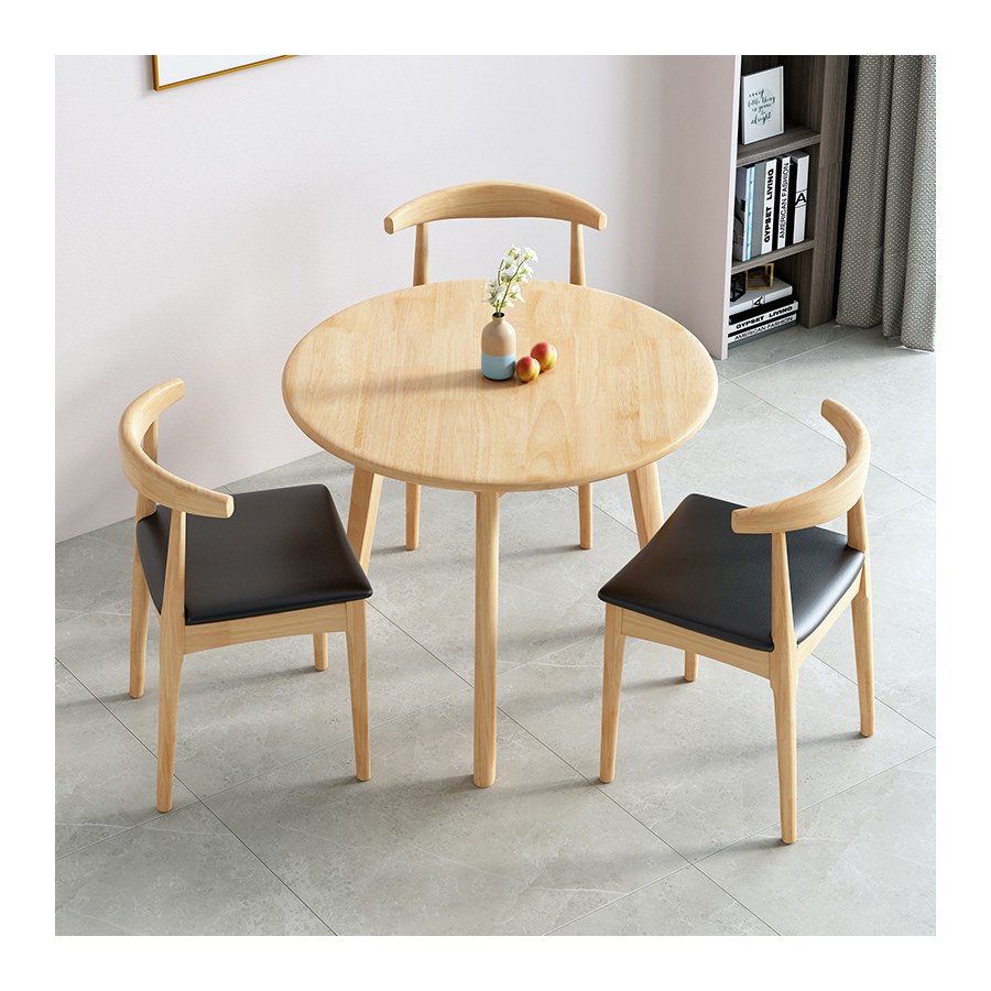 Bộ Bàn Ăn Gỗ Công Nghiệp Hiện Đại Dành Cho Không Gian Nhỏ Bộ Bàn Ăn Gỗ Công Nghiệp Hiện Đại Dành Cho Không Gian Nhỏ