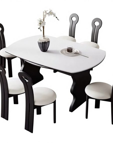 Bộ Bàn Ăn Gỗ Hiện Đại Sang Trọng 6 Ghế Bộ Bàn Ăn Gỗ Hiện Đại Sang Trọng 6 Ghế