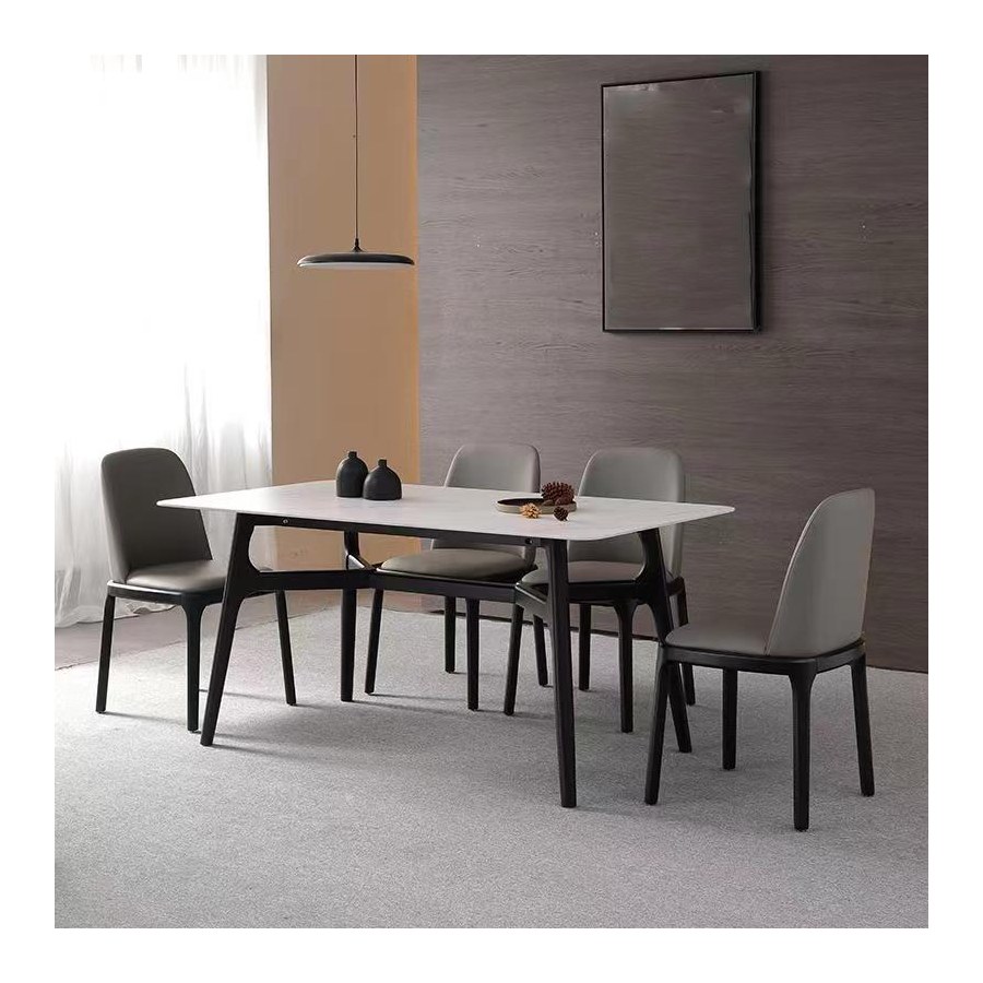 Bộ Bàn Ăn Gỗ Tự Nhiên Hiện Đại 4-6 Người Bộ Bàn Ăn Gỗ Tự Nhiên Hiện Đại 4-6 Người