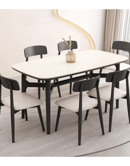 Bộ Bàn Ăn Gỗ Tự Nhiên Hiện Đại 4-6 Người Bộ Bàn Ăn Gỗ Tự Nhiên Hiện Đại 4-6 Người