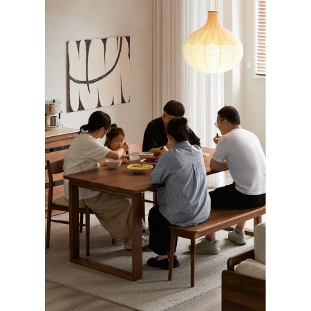 Bộ Bàn Ăn Gỗ Tự Nhiên Hiện Đại Cho 6 Người Bộ Bàn Ăn Gỗ Tự Nhiên Hiện Đại Cho 6 Người