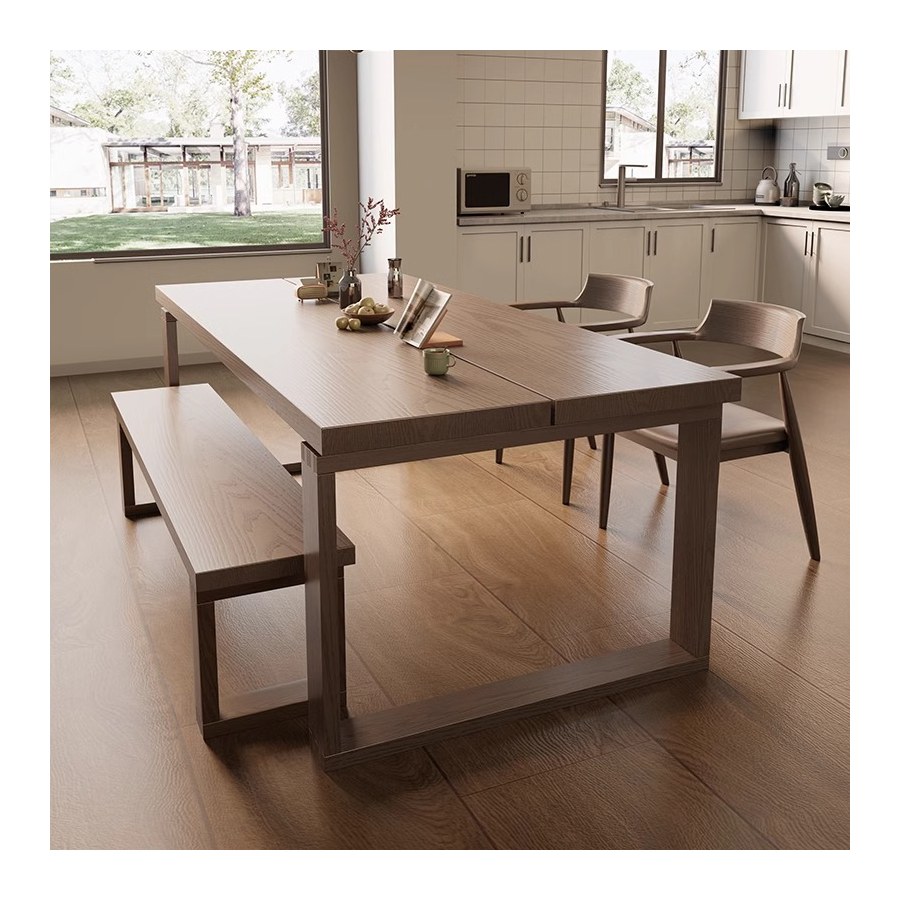 Bộ Bàn Ăn Gỗ Tự Nhiên Hiện Đại Cho Phòng Khách Bộ Bàn Ăn Gỗ Tự Nhiên Hiện Đại Cho Phòng Khách