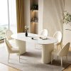Bộ Bàn Ăn Hiện Đại Đá Marble 4 Ghế