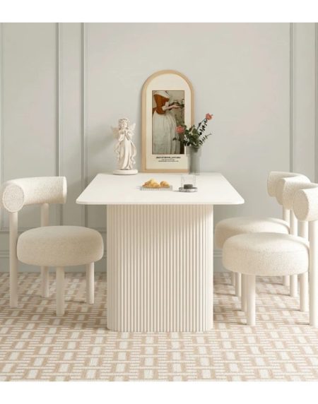 Bộ Bàn Ăn Hiện Đại Đá Marble 4 Ghế Bộ Bàn Ăn Hiện Đại Đá Marble 4 Ghế