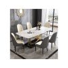 Bộ Bàn Ăn Hiện Đại Đá Marble Cho Căn Hộ Nhỏ