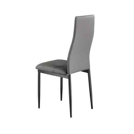 Bộ Bàn Ăn Hiện Đại Kính và Ghế Da PU cho 6 Người Bộ Bàn Ăn Hiện Đại Kính và Ghế Da PU cho 6 Người